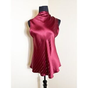 NWT NONCHALANT Label Laura satin top M